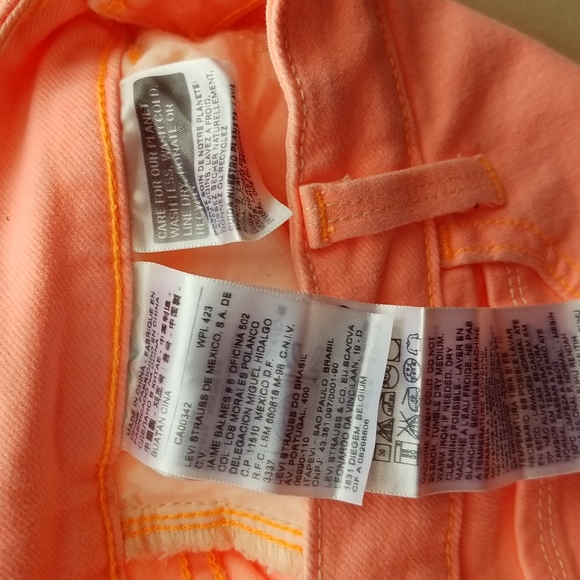 Levi legging neon orange capri - Picture 11 of 12